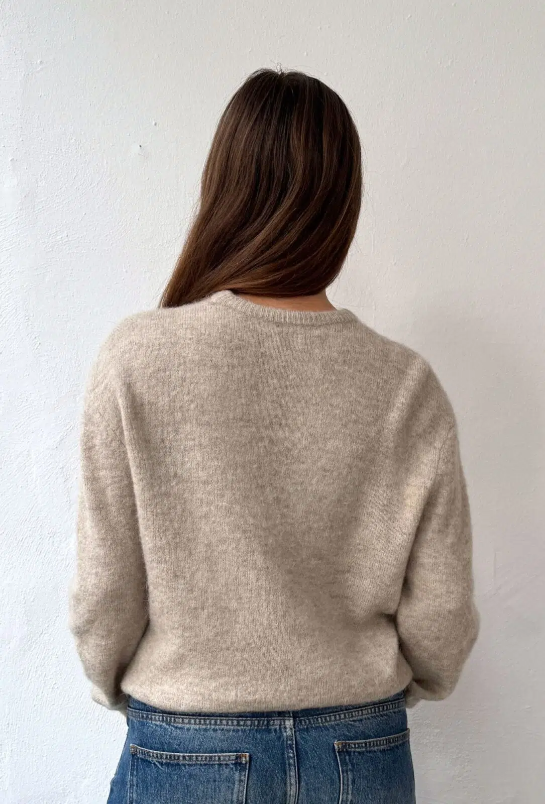Boii Studios Strickjacke Tilde Latte Melange