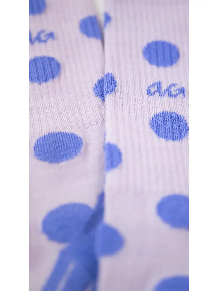 Alfredo Gonzales Socken Merino Hike Dots Lila Alfredo Gonzales Socken Merino Hike Dots Lila