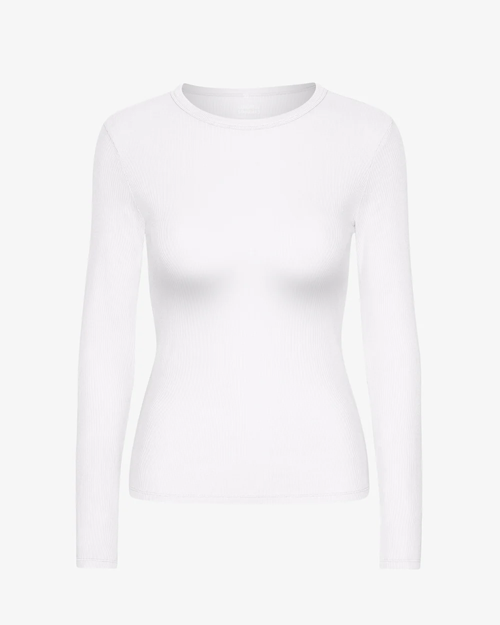 Colorful Standard Langarmshirt Organic Rib Optical White Colorful Standard Langarmshirt Organic Rib Optical White
