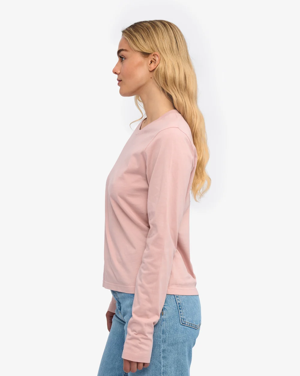 Colourful Standard Organic Langarmshirt Faded Pink Colourful Standard Organic Langarmshirt Faded Pink