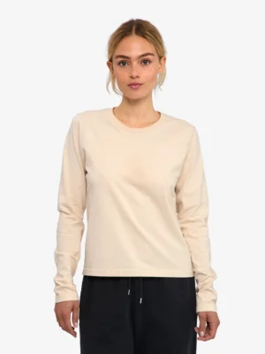 Colourful Standard Organic Langarmshirt Ivory White