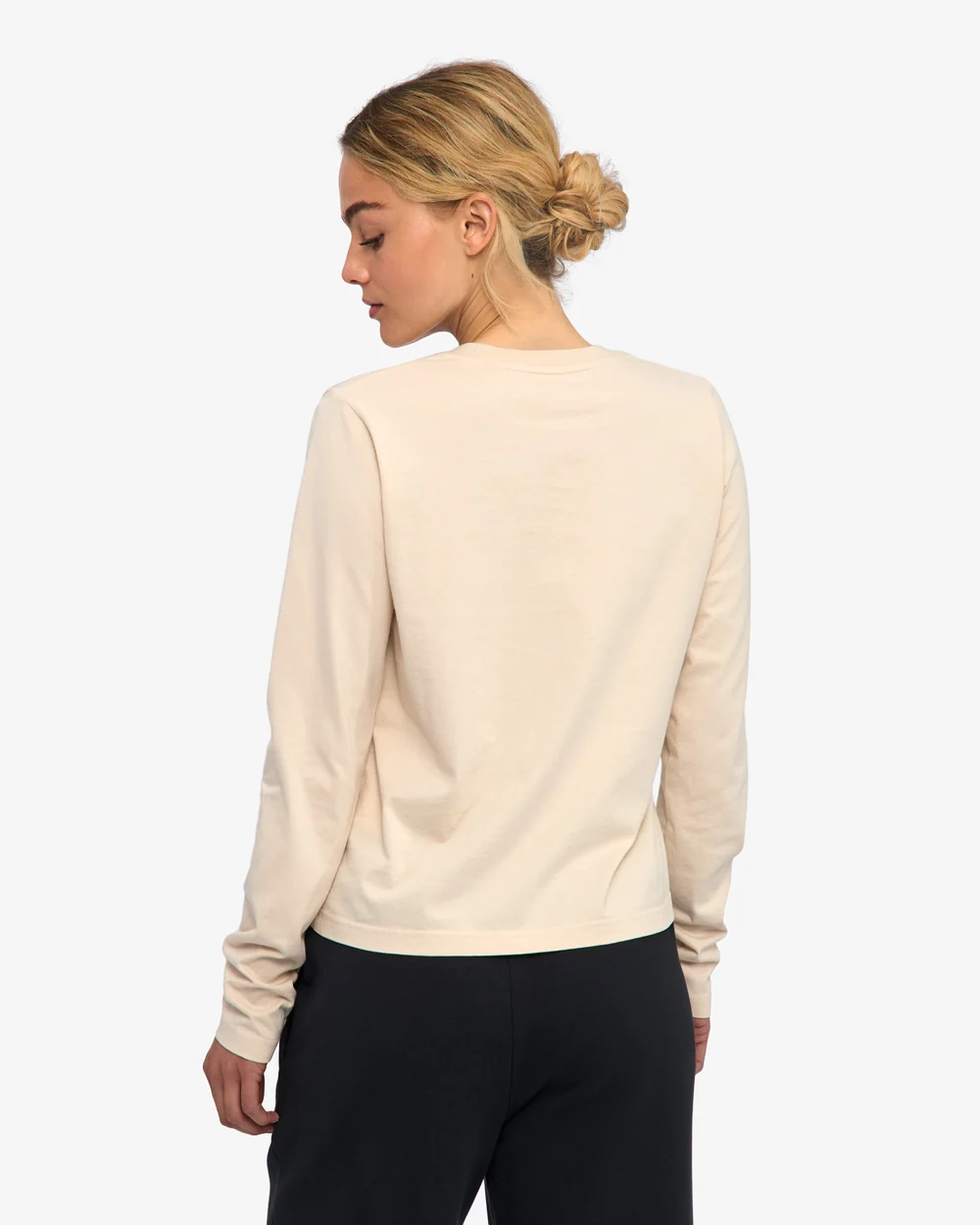 Colourful Standard Organic Langarmshirt Ivory White