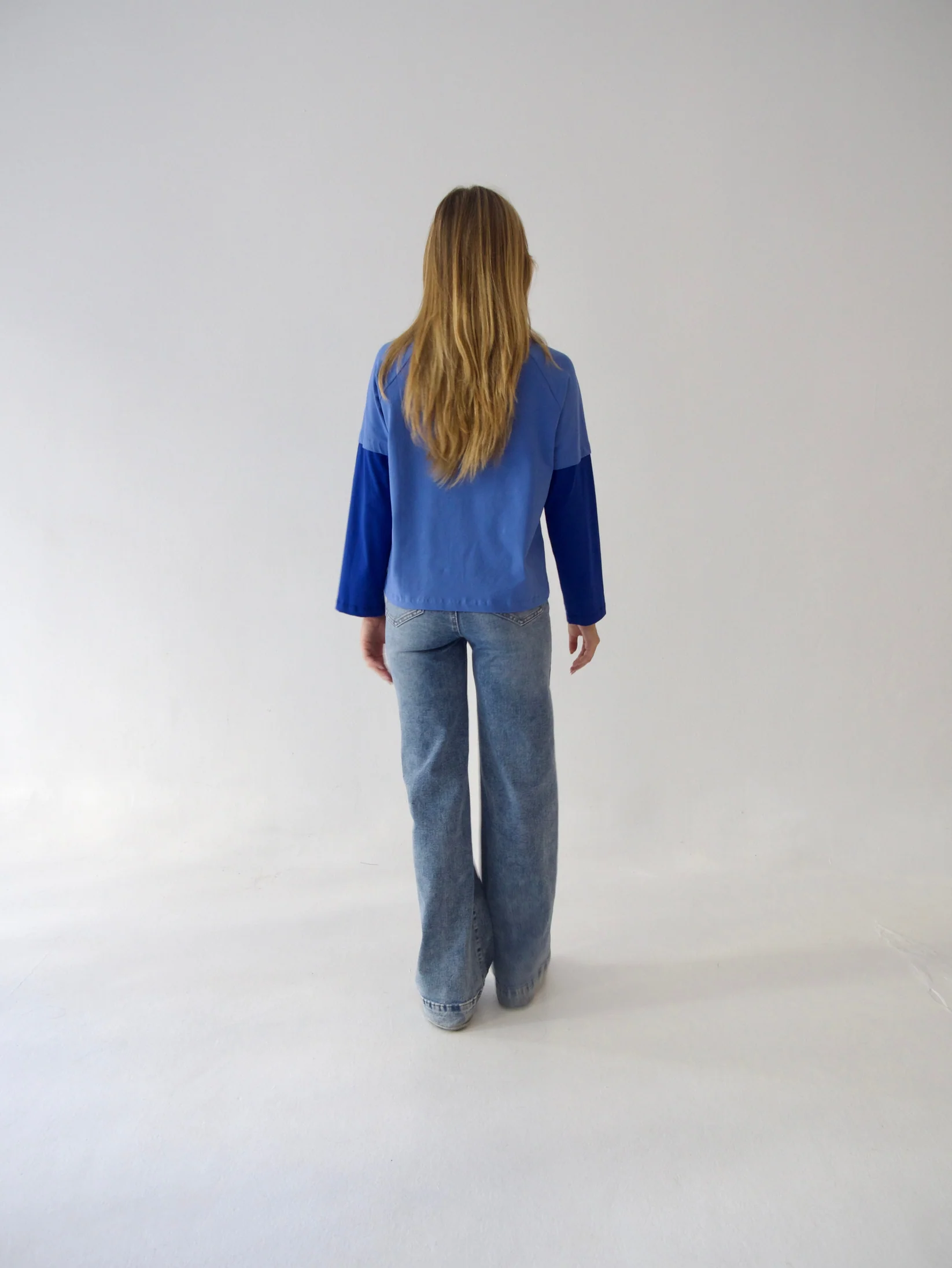 Mindtraveler Langarmshirt Aria Blau