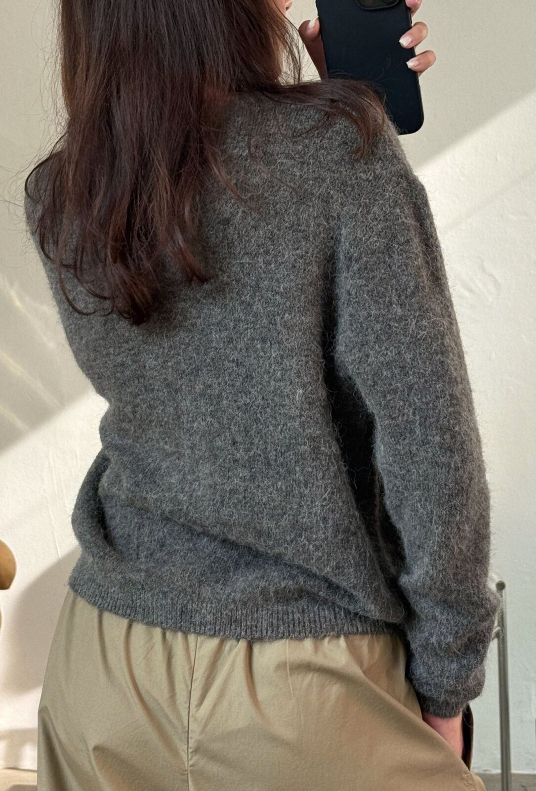 Boii Studios Strickjacke Flora Mole Melange