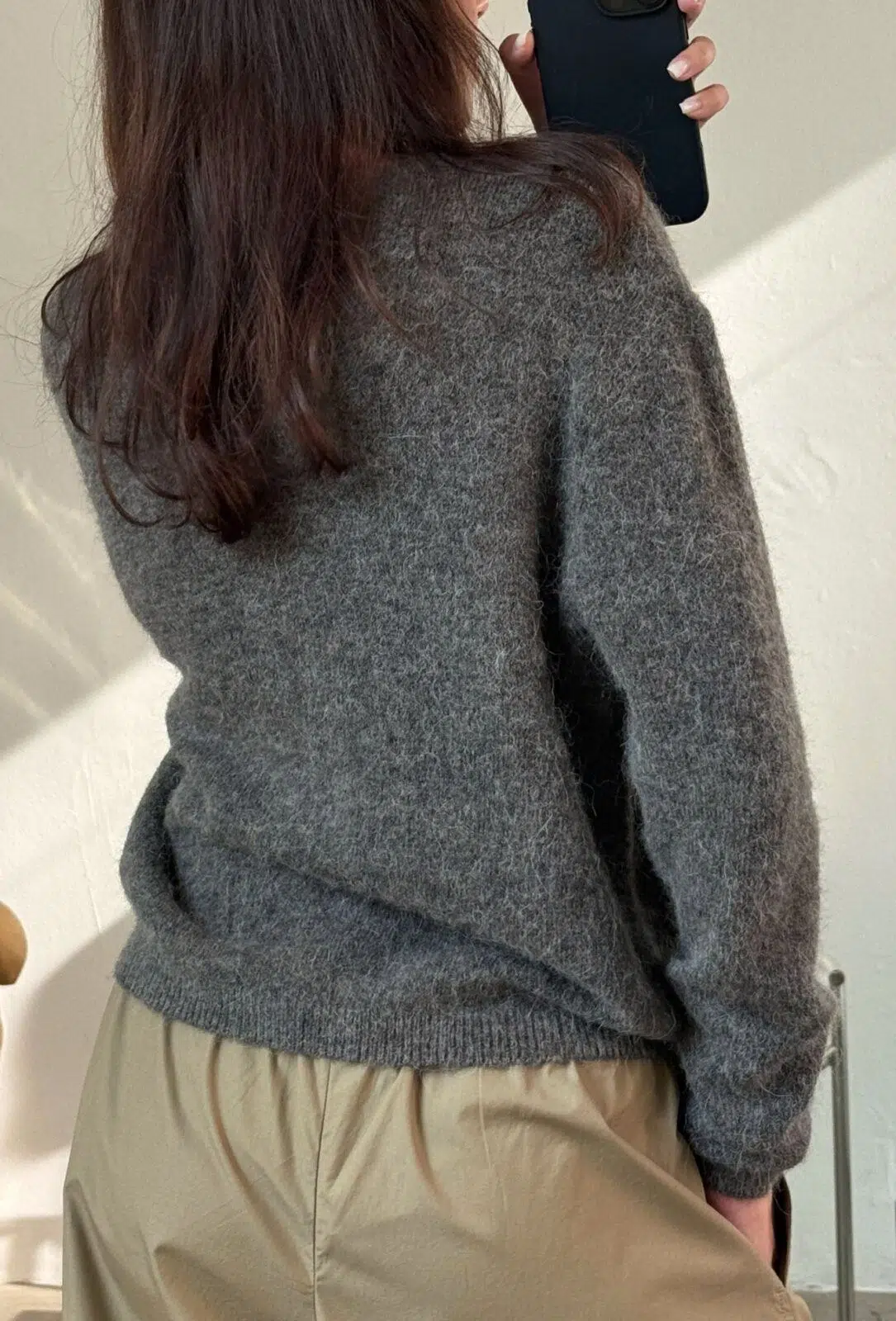 Boii Studios Strickjacke Flora Mole Melange