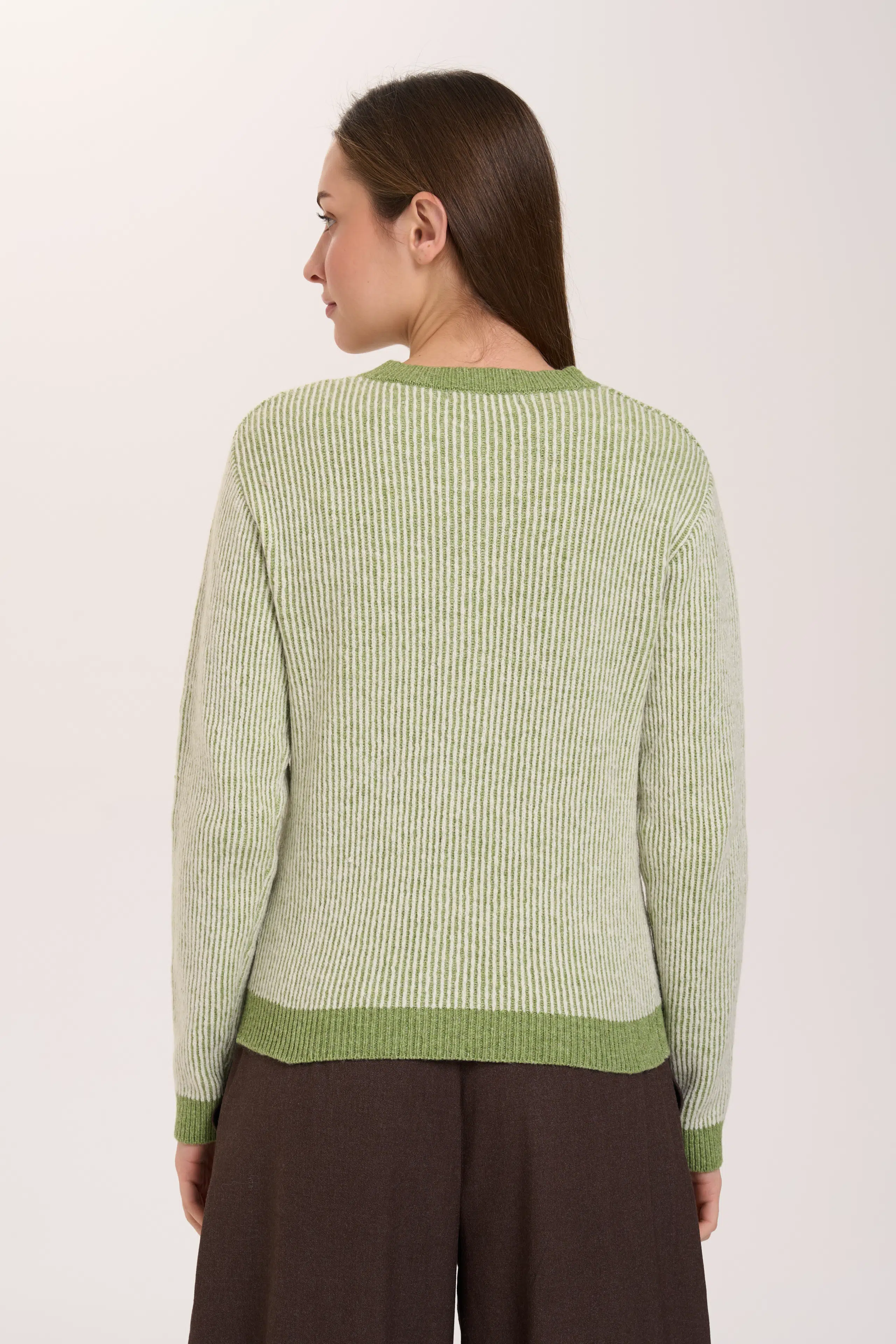 24 Colours Stickjacke hellgrün 24 Colours Stickjacke hellgrün