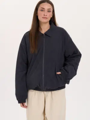 24 Colours Cordjacke dunkelgrau