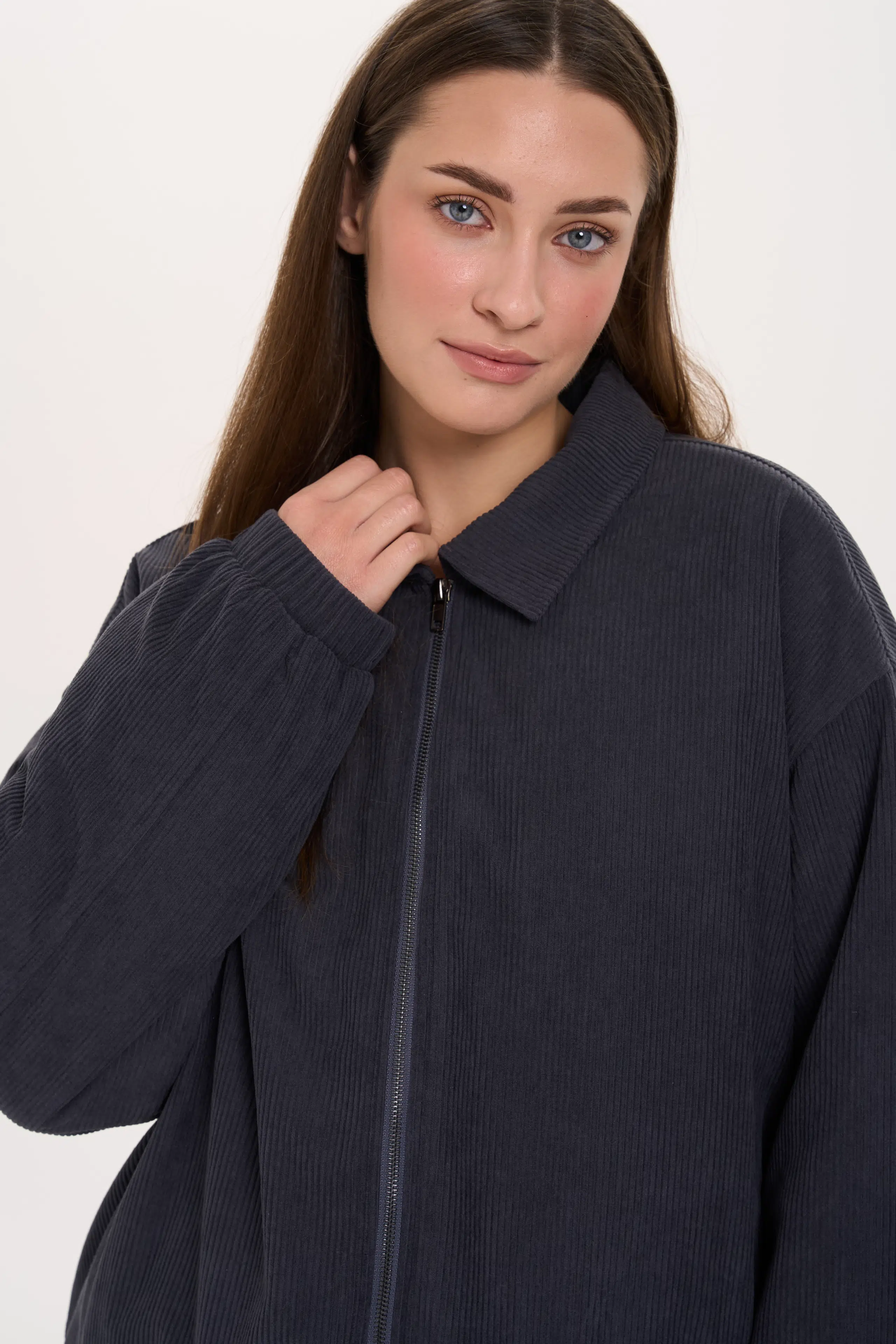 24 Colours Cordjacke dunkelgrau 24 Colours Cordjacke dunkelgrau
