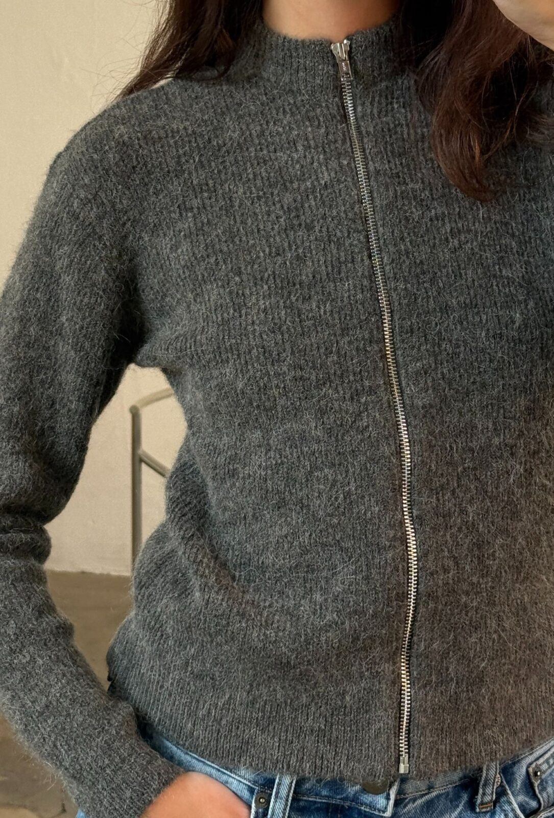 Boii Studios Strickjacke Milla Mole Melange