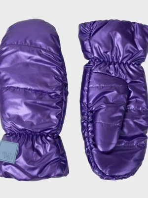BILLYBELT Fäustlinge aus Fleece Metallisches Violett