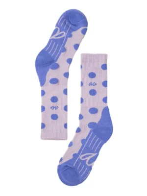 Alfredo Gonzales Socken Merino Hike Dots Lila