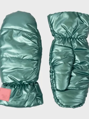 BILLYBELT Fäustlinge aus Fleece Metallisches Grün