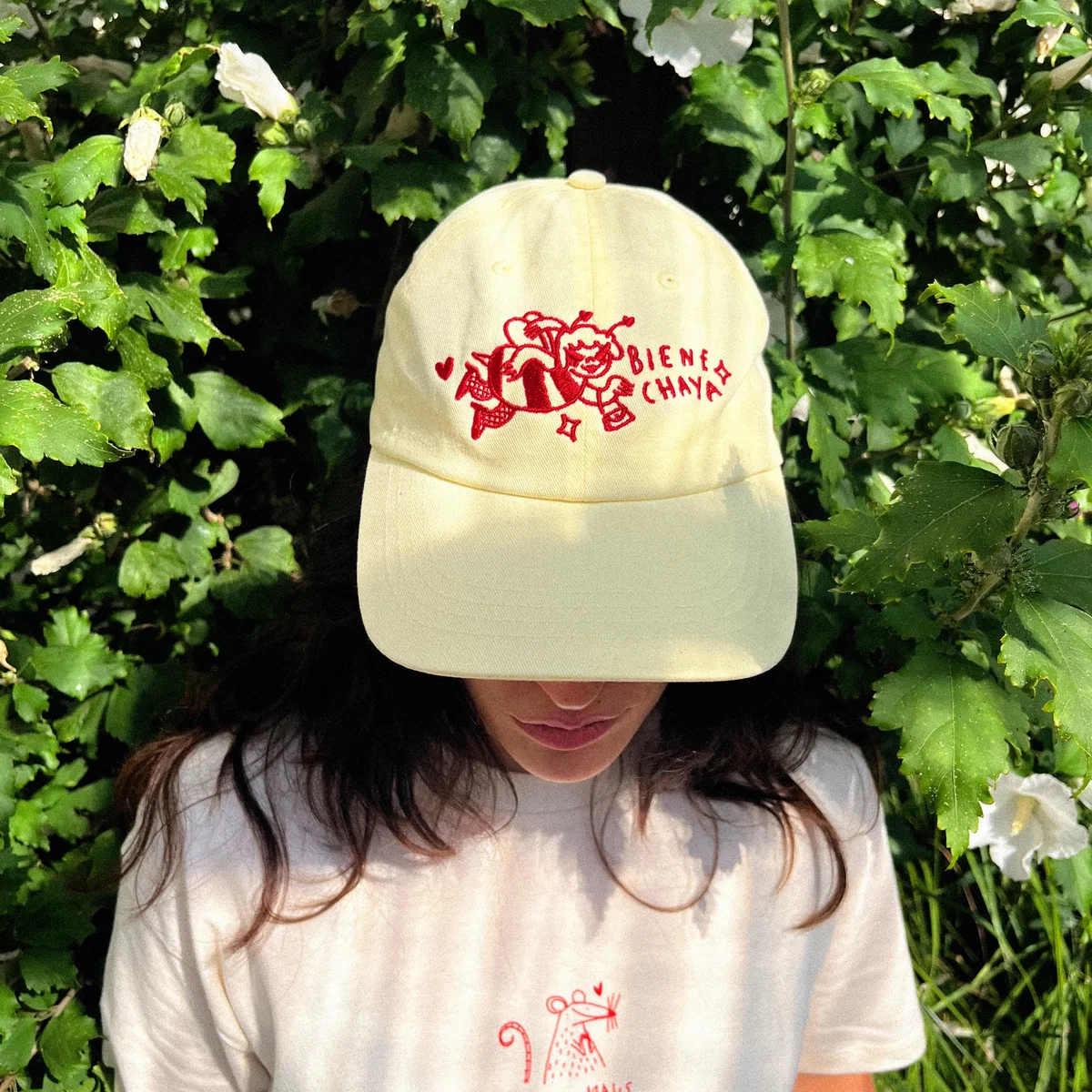 Gianluca Scigliano Cap Biene Chaya Pastel Lemon