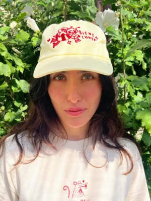 Gianluca Scigliano Cap Biene Chaya Pastel Lemon