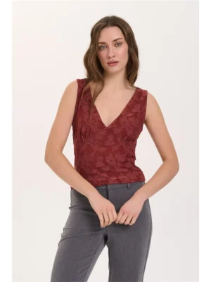 24 Colours Top Rust mit Muster