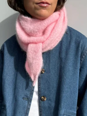 Calie Paris Dreiecksschal Light Pink