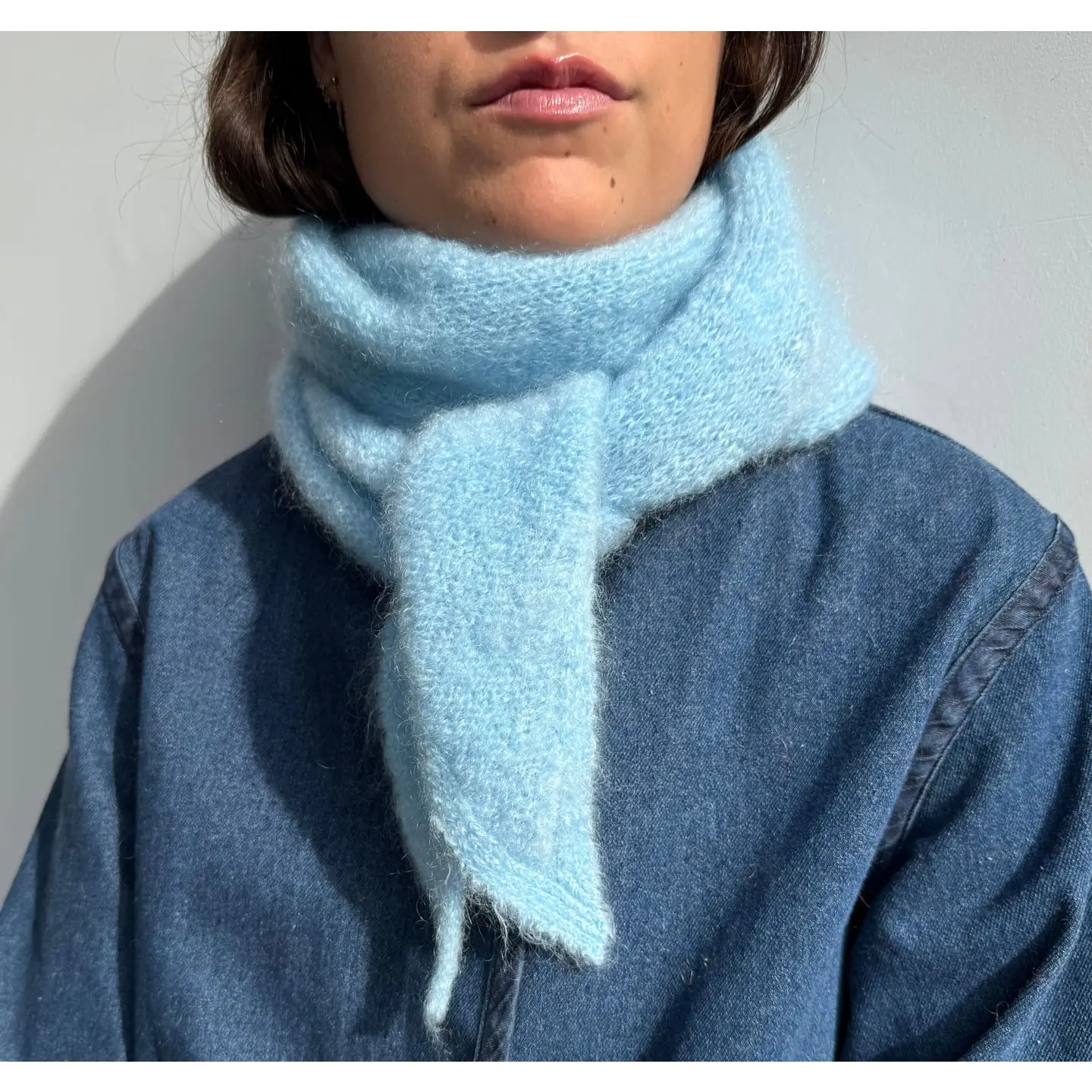 Calie Paris Dreiecksschal Light Blue