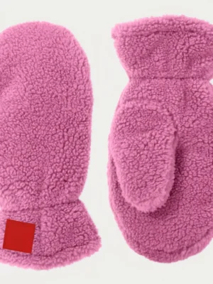 BILLYBELT Fäustlinge aus aus Fleece Rosa
