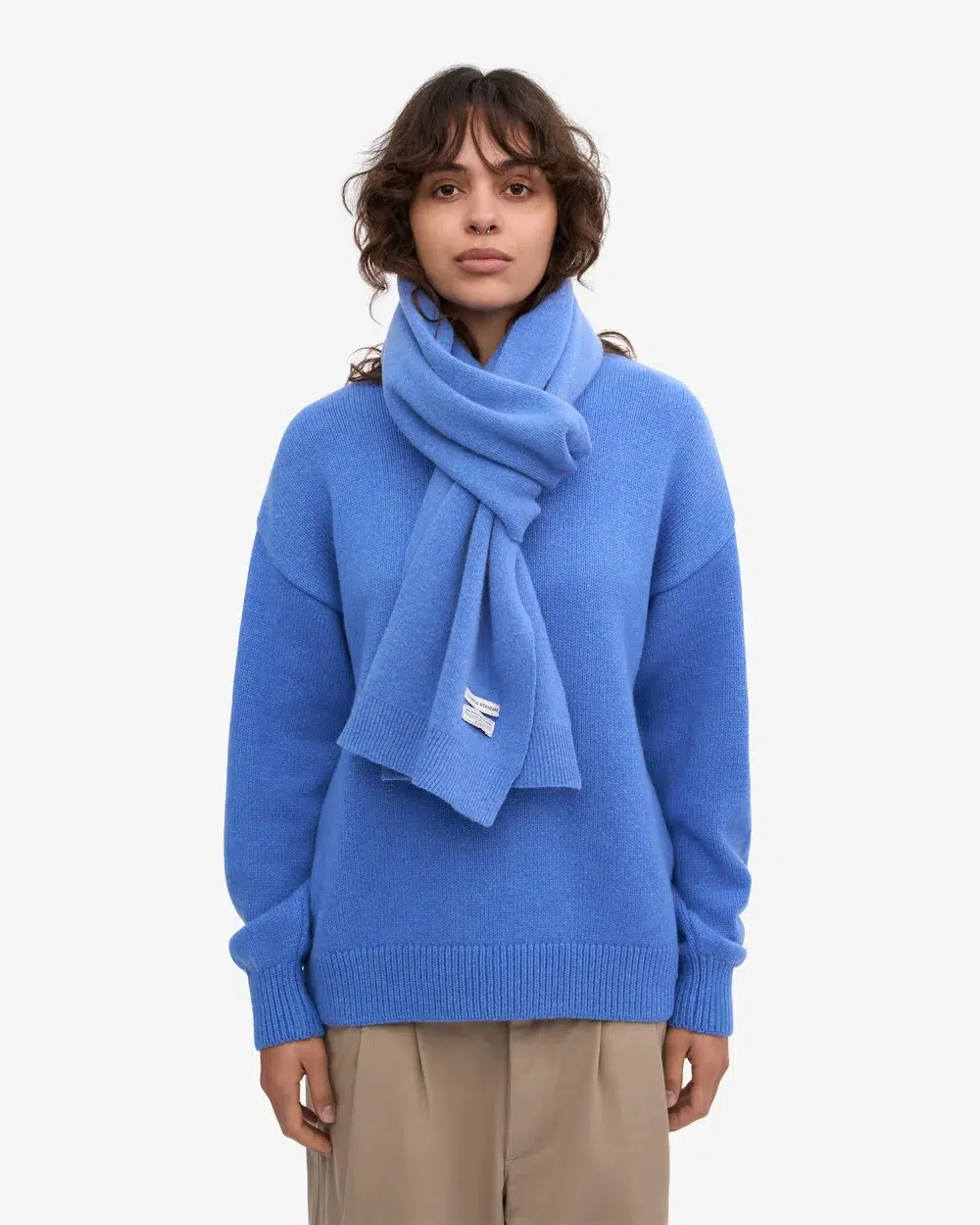 Colorful Standard Schal Merino Pacific Blue